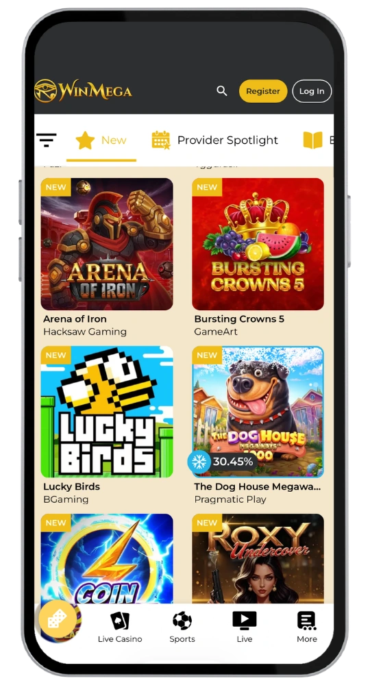 WinMega casino herunterladen